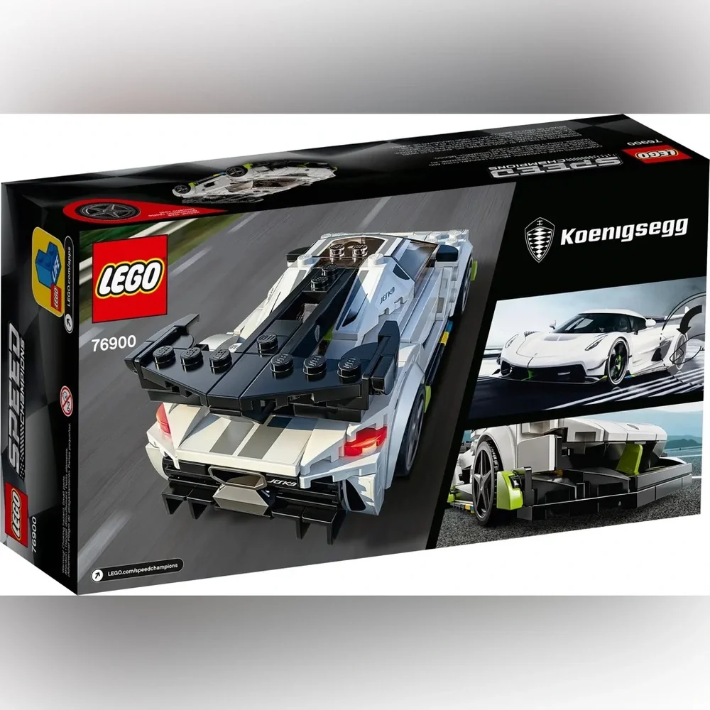 LEGO Speed Champions #76900 Koenigsegg Jesko 280Pcs Retired Set‎ New in Box